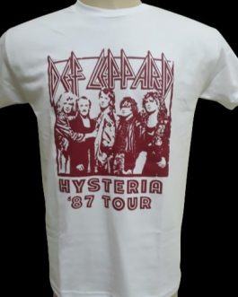 Camiseta Def Leppard Hysteria Tour