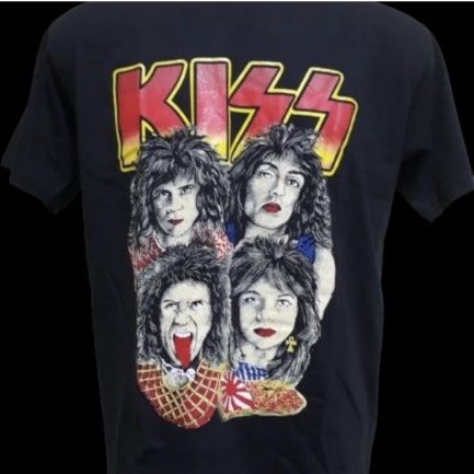 Camiseta Kiss Lick it up tour